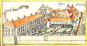 Königl. Palatium - Pałac królewski, widok ogólny